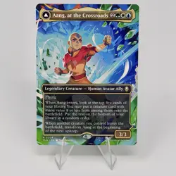 WOTC Avatar: The Last Airbender Aang, at the Crossroads (Borderless) (R) NM - Image 1