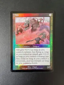 MTG- Tek x1 - Invasion FOIL - Image 1