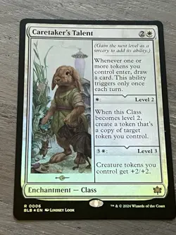 Caretaker's Talent - Bloomburrow (BLB) - FOIL - EN R 0006 - Image 1