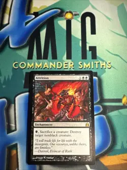 Attrition 🔥 NonFOIL 🔥 MTG NM Near Mint to LP Light Play (72) Commander 2011 - Image 1