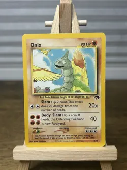 Onix 3/18 Southern Islands Promo Pokemon Card Near Mint Non Holo Card - HP - Image 1