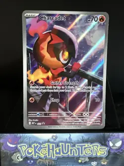 Pokemon Card Charcadet MEP 022 Mega Evolution Promo Illustration Rare NM - Image 1