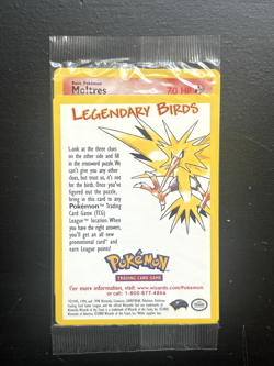 Pokemon Moltres 21 - Black Star Promo - Factory Sealed - WOTC Mint - Image 1