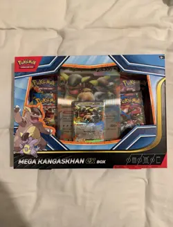 Pokemon TCG Mega Kangaskhan Ex Box Mega Evolution Brand New & Sealed - Image 1