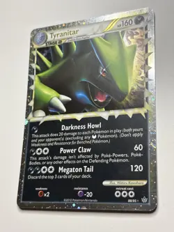 Tyranitar Prime - 88/95 - Holo Pokemon Unleashed MP - Image 3