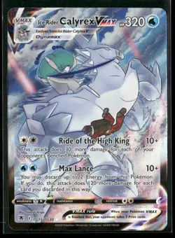 Pokemon TCG: Astral Radiance - Ice Rider Calyrex VMAX TG15/TG30 NM-MNT - Image 1