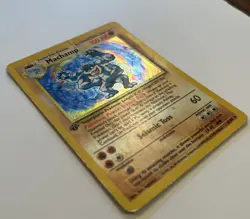 Pokemon TCG: Machamp [Holo] [1st Edition] Base Set #8/102 Holo Rare - Image 3