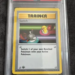 Pokemon PSA 8 Switch 1st Edition Shadowless Base Set 95/102 WOTC 1999 - Image 2