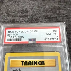 Pokemon PSA 8 Switch 1st Edition Shadowless Base Set 95/102 WOTC 1999 - Image 3