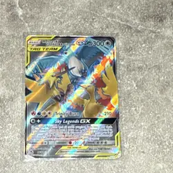 Pokemon Moltres & Zapdos & Articuno GX TAG TEAM Holo Hidden Fates English 66/68 - Image 1