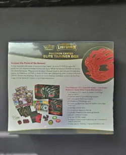 Pokemon TCG Lost Origin Pokemon Center Elite Trainer Box Sealed View Pictures 820650851353 - Image 2