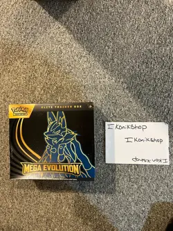 Pokemon TCG - Mega Evolution ETB Elite Trainer Box Lucario- New / Factory Sealed - Image 1
