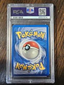 PSA 8 POKEMON #8 MACHAMP 1ST EDITION COSMOS HOLOFOIL 2000 - Image 2
