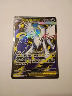 TCG Pokemon Mega Absol ex 161/132 Me01: Mega Evolution Holo - Image 1
