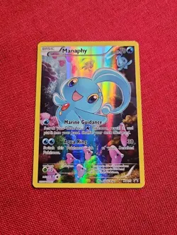 Pokemon Manaphy (XY113/211) XY Black Star Promos NM HOLO - Image 1