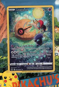 Pokemon TCG Lunatone GG11/GG70 Crown Zenith: Galarian Gallery Holo NM/M - Image 1