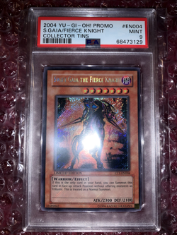 Yugioh Swift Gaia the Fierce Knight CT1-EN004 Limited Edition - PSA 9 MINT - Image 1