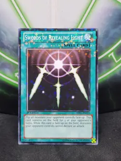 Yugioh Swords of Revealing Light BP01-EN033 Starfoil Rare 1st Edition NM - Image 1