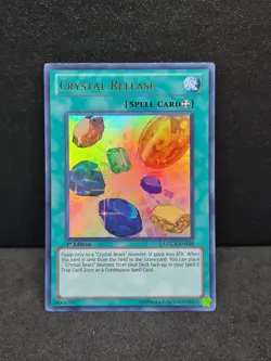Yugioh Crystal Release LCGX-EN169 Ultra Rare 1st Edition NM - Image 1