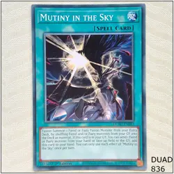 Mutiny in the Sky - DUAD-EN083 - Common 1st Edition Yugioh - Image 1