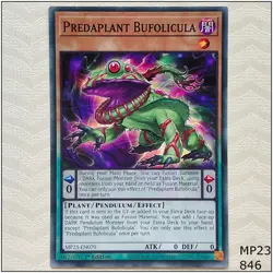 Predaplant Bufolicula - MP23-EN070 - Common 1st Edition Yugioh - Image 1