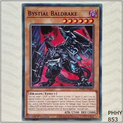 Bystial Baldrake - PHHY-EN004 - Common 1st Edition Yugioh - Image 1