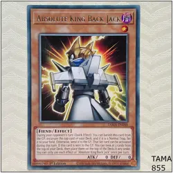 Absolute King Back Jack - TAMA-EN048 - Rare 1st Edition Yugioh - Image 1