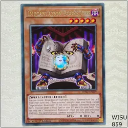 Impcantation Bookstone - WISU-EN049 - Rare 1st Edition Yugioh - Image 1