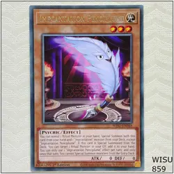 Impcantation Penciplume - WISU-EN048 - Rare 1st Edition Yugioh - Image 1