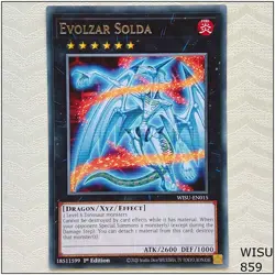 Evolzar Solda - WISU-EN015 - Rare 1st Edition Yugioh - Image 1