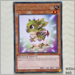 Babycerasaurus - WISU-EN013 - Rare 1st Edition Yugioh - Image 1