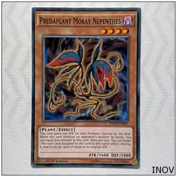 Predaplant Moray Nepenthes - INOV-EN007 - Common 1st Edition Yugioh - Image 1