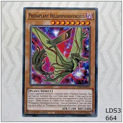 Predaplant Heliamphorhynchus - LDS3-EN072 - Common 1st Edition Yugioh - Image 1