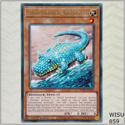 Animadorned Archosaur - WISU-EN050 - Rare 1st Edition Yugioh - Image 1