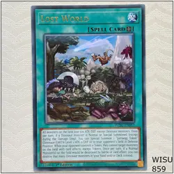 Lost World - WISU-EN057 - Rare 1st Edition Yugioh - Image 1