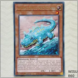 Animadorned Archosaur - WISU-EN050 - Rare 1st Edition Yugioh - Image 1