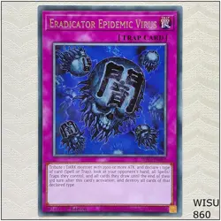 Eradicator Epidemic Virus - WISU-EN059 - Rare 1st Edition Yugioh - Image 1