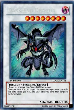 Legendary Collection 2 #LCGX-EN188 Dark End Dragon - Image 1