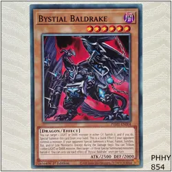 Bystial Baldrake - PHHY-EN004 - Common 1st Edition Yugioh - Image 1