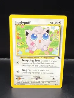 Pokemon TCG Jigglypuff Southern Islands 8/18 Vintage Promo Card A - Image 2