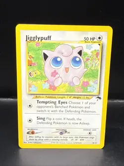 Pokemon TCG Jigglypuff Southern Islands 8/18 Vintage Promo Card A - Image 3