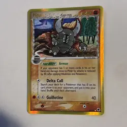 2006 Pokemon PINSIR Ex Dragon Frontiers REVERSE HOLO Misprint ERROR Card 9/101 - Image 2