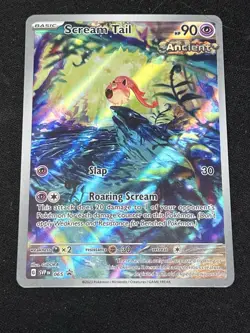 Pokemon TCG SV: Scarlet & Violet Promo Cards #065 Scream Tail Holo - Image 1
