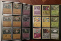 Pokemon Scarlet And Violet 151 Binder W/ Cards - Image 2