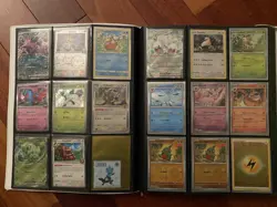 Pokemon Scarlet And Violet 151 Binder W/ Cards - Image 3
