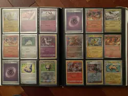 Pokemon Scarlet And Violet 151 Binder W/ Cards - Image 5