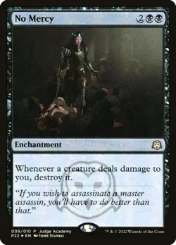 No Mercy -Foil Light Play MTG Promos: Judge - Image 1