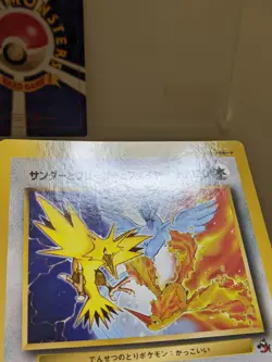 Zapdos Articuno Moltres & Lawrence Ⅲ Corocoro Promo Jumbo Japanese Pokemon Card - Image 4