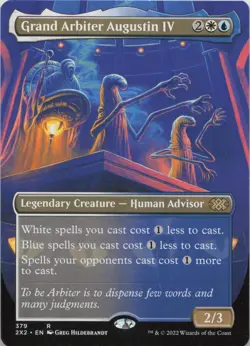 Grand Arbiter Augustin IV (Borderless) R Double Masters 2022 379 - LP MTG - Image 1
