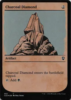 Charcoal Diamond (Showcase) - FOIL - C Commander Legends: Battle for Baldur's Ga - Image 1